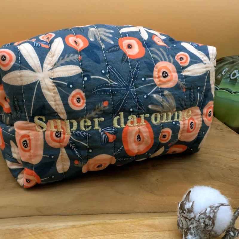 trousse de toilette femme personnalisable